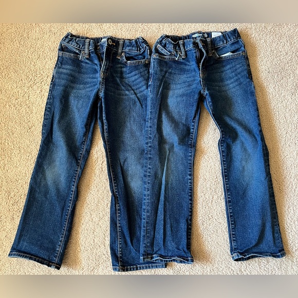 2 pairs of boys Old Navy size 7 jeans - Picture 1 of 6